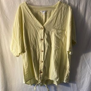 Time and Tru button down